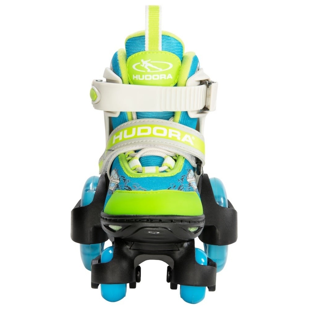 Hudora - Boy's My First Quad LED Roller Skates - Green