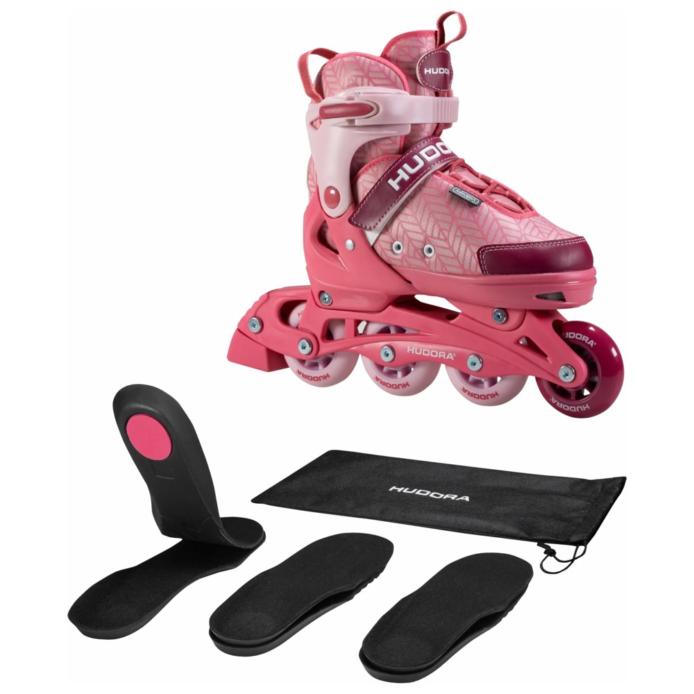 Hudora - Girl's Mia 2.0 Adjustable Inline Skates - Pixie
