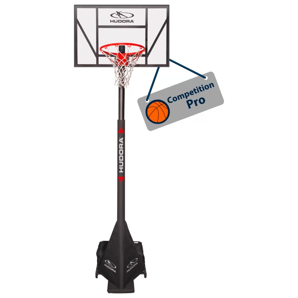 Hudora - Competition Pro Basketball Stand