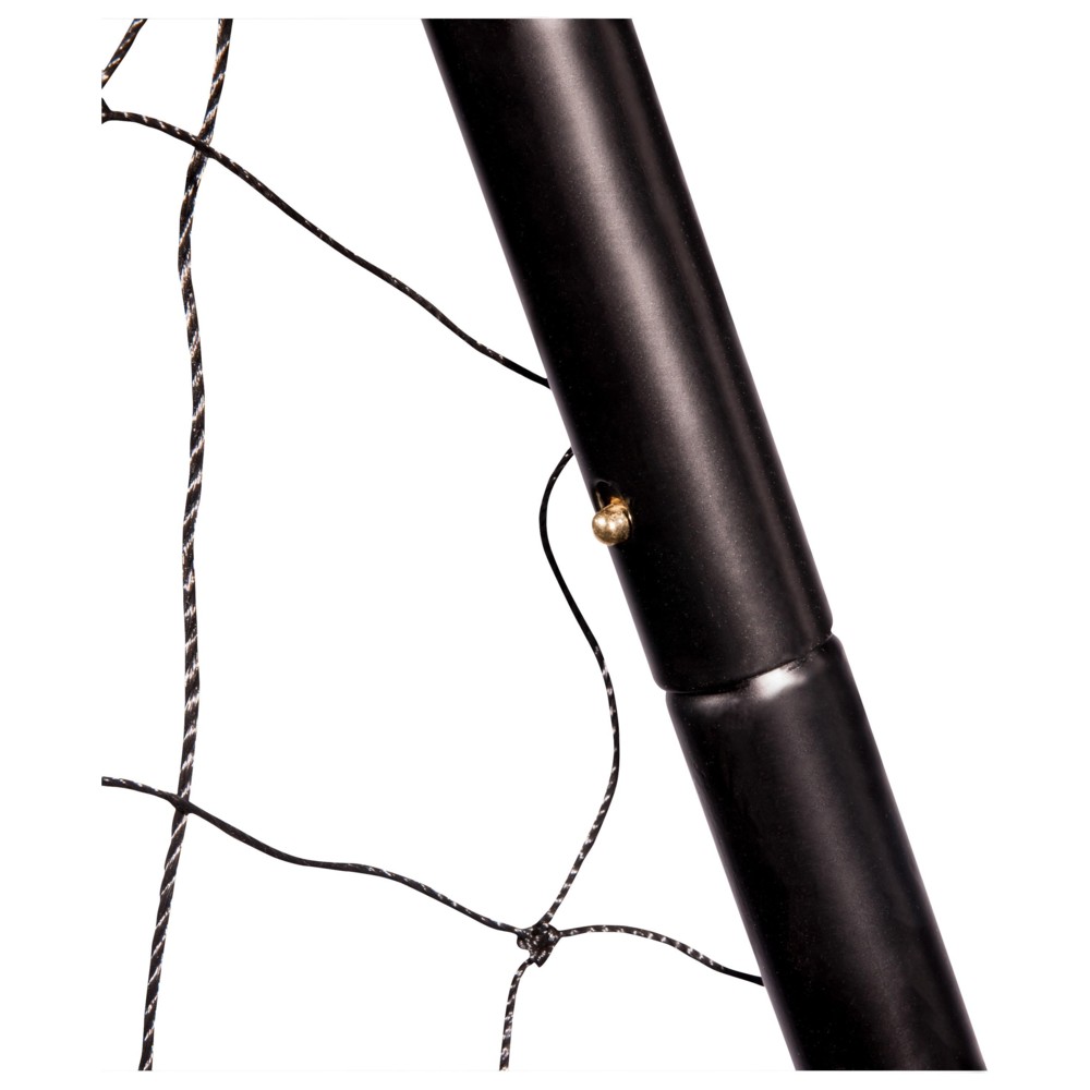 Hudora - Football Goal Trainer With Goal Wall - Black