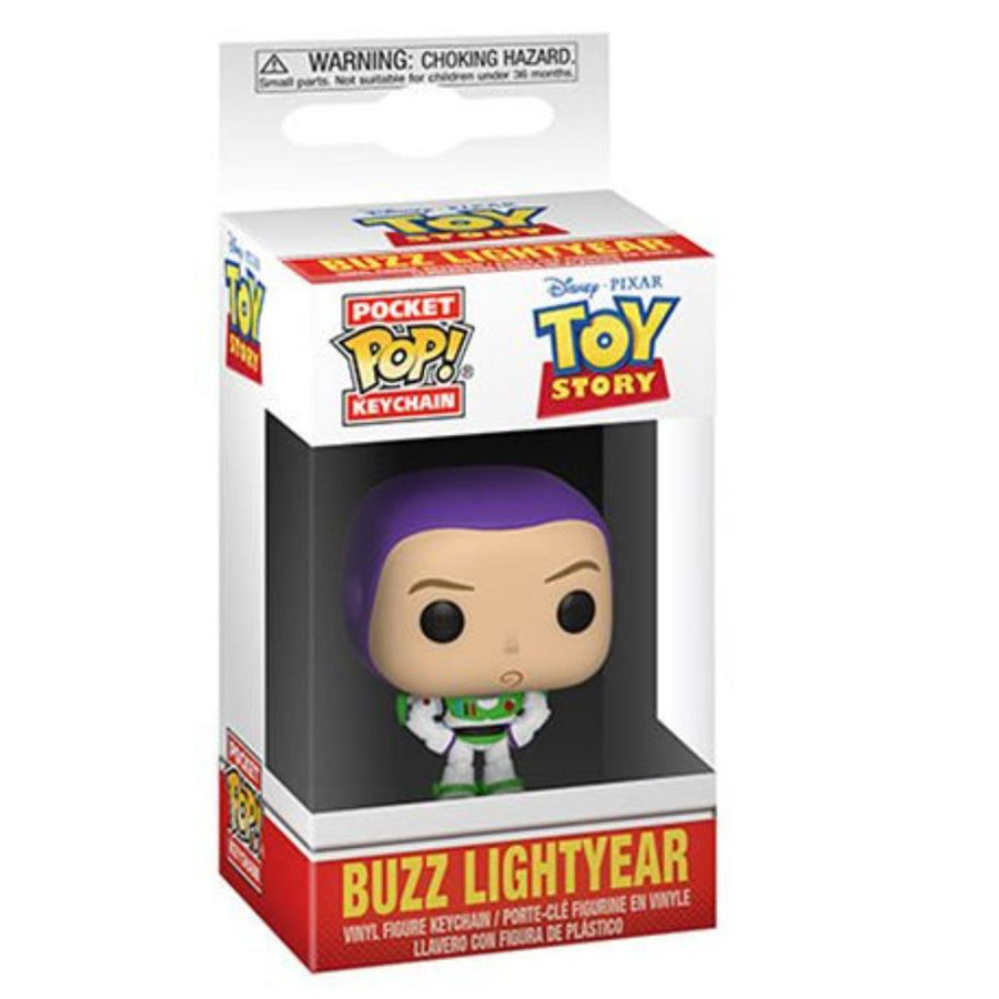 سلسلة مفاتيح شخصية باز لايت يير من سلسلة فانكو - Pocket Pop! Disney Toy Story المصنوعة من الفينيل