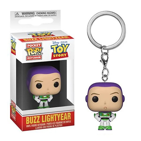 سلسلة مفاتيح شخصية باز لايت يير من سلسلة فانكو - Pocket Pop! Disney Toy Story المصنوعة من الفينيل