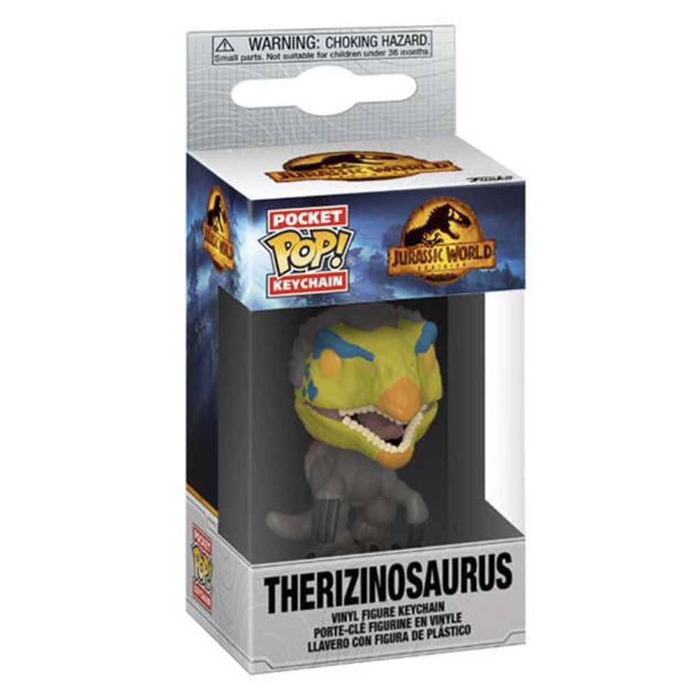 Funko - Pocket Pop! Jurassic World Vinyl Figure Keychain - Therizinosaurus