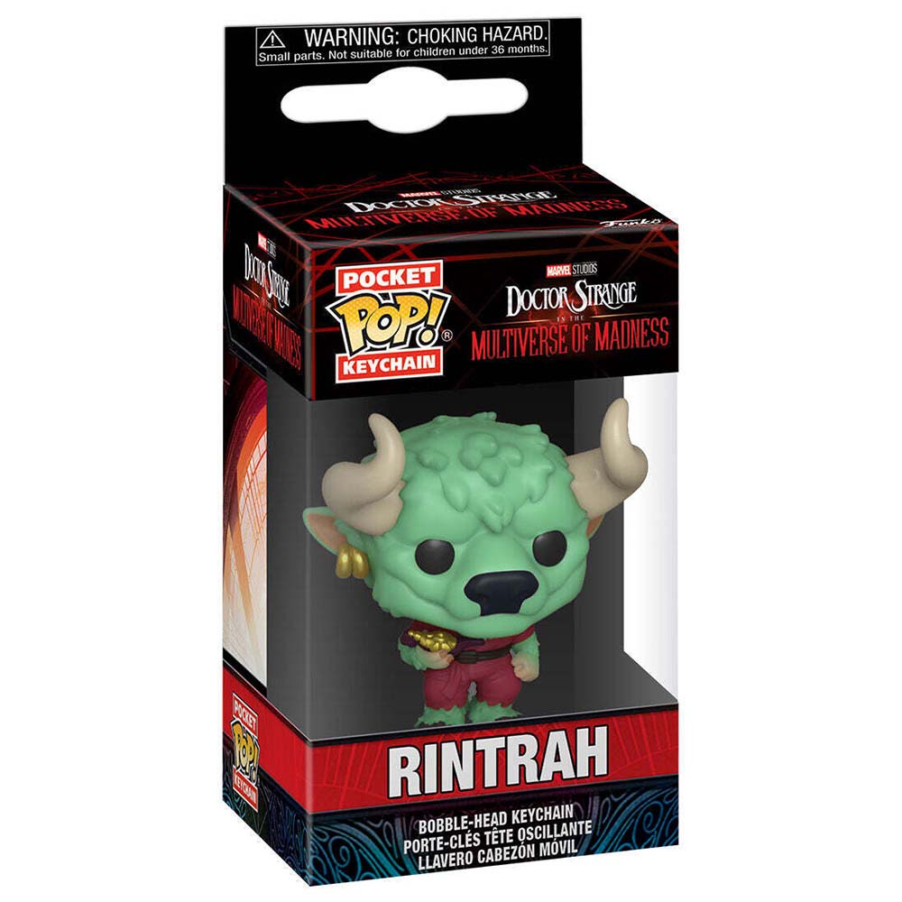 Funko - Pocket Pop! Doctor Strange Bobble-Head Keychain - Rintrah