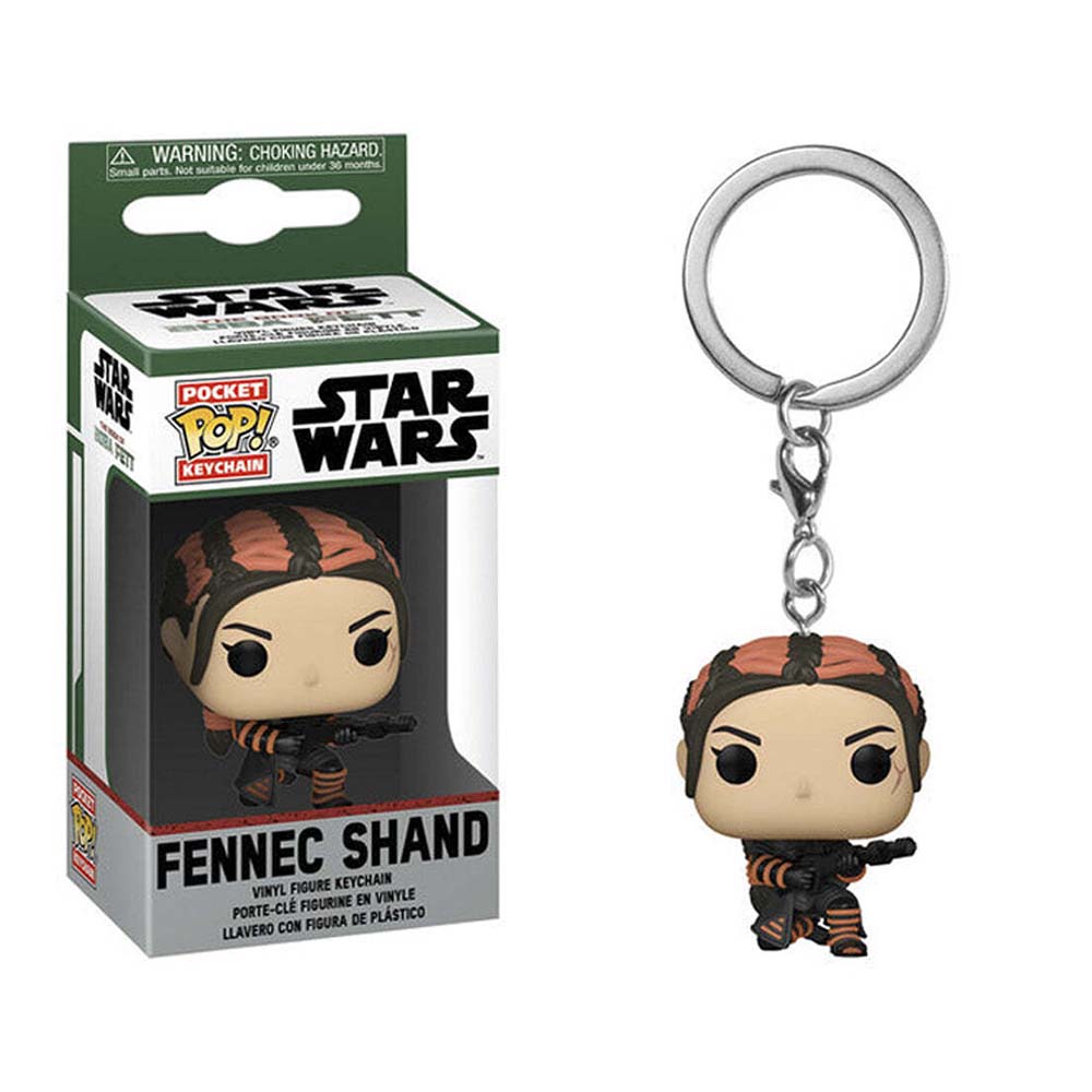 Funko - Pocket Pop! Star Wars Vinyl Figure Keychain - Fennec Shand
