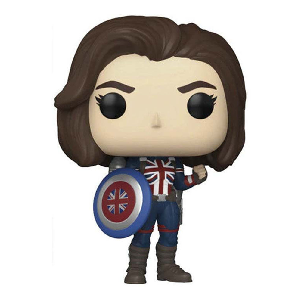 Funko - Pop! Marvel Doctor Strange Bobble-Head - Captain Carter - 3.75-Inch