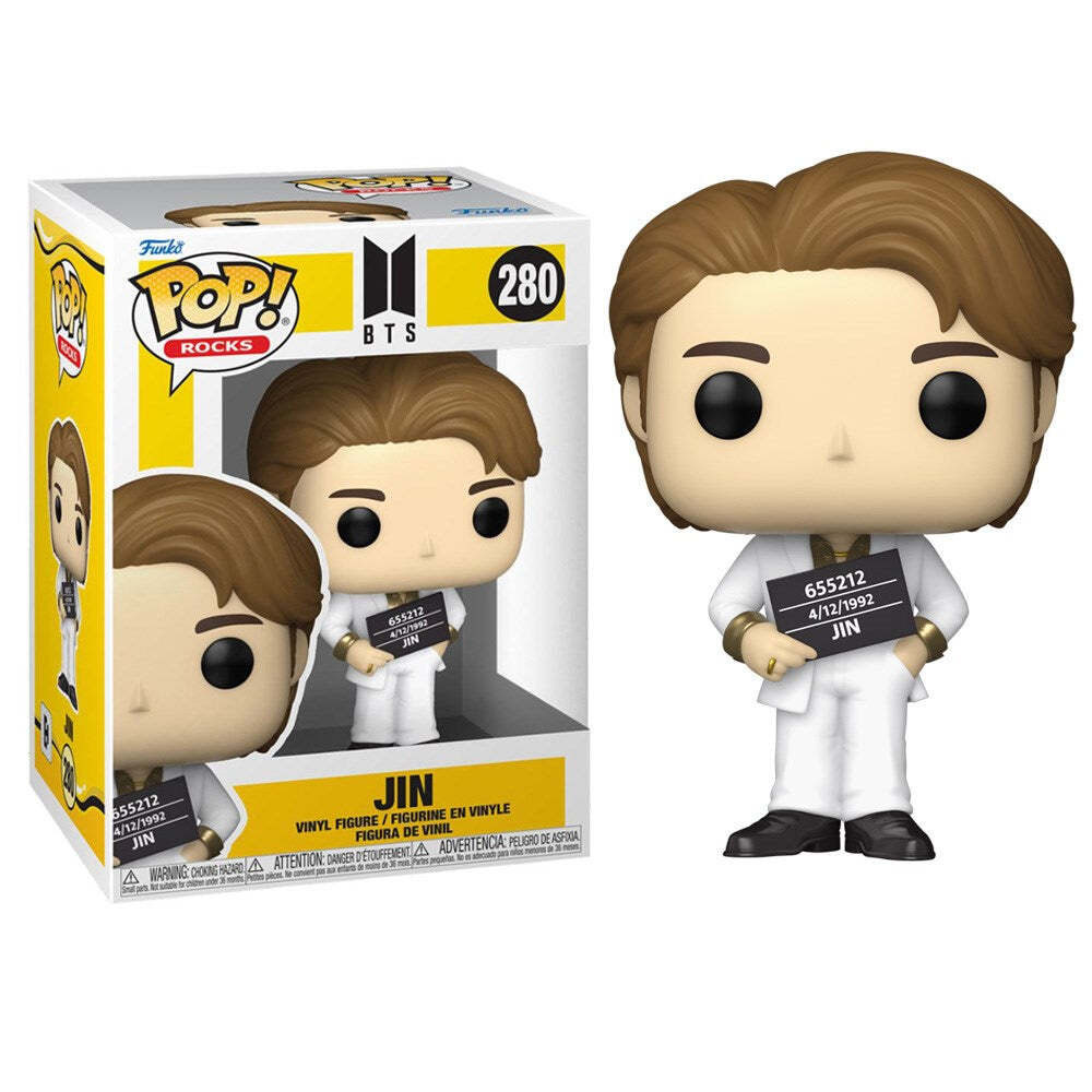 Funko - Pop! Rocks BTS Butter Vinyl Figure - Jin - 3.75-Inch
