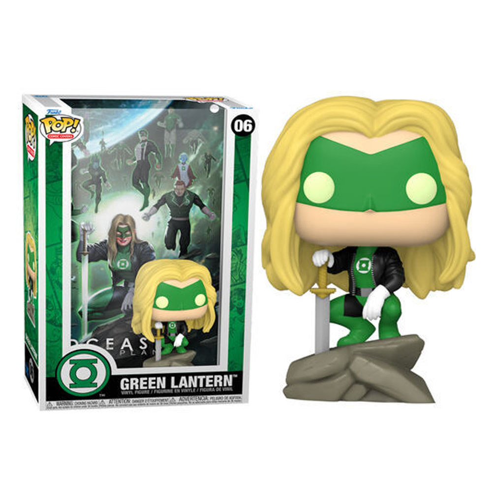 Funko - Pop! Comic Cover DC Vinyl Figure - DCeased Green Lantern - 4.5-Inch