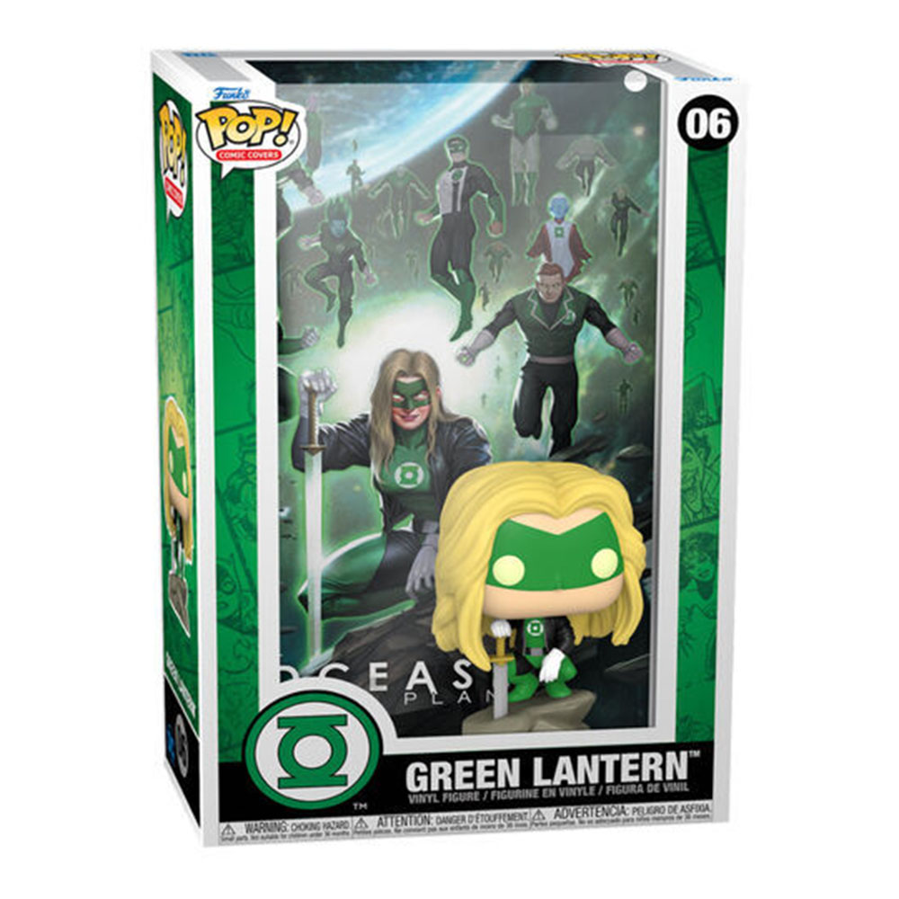 Funko - Pop! Comic Cover DC Vinyl Figure - DCeased Green Lantern - 4.5-Inch