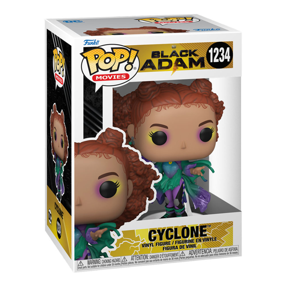 Funko - Pop! DC Black Adam Vinyl Figure - Cyclone - 3.75-Inch