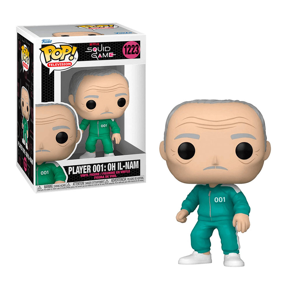 Funko - Pop! TV Squid Game Vinyl Figure - Player 001 Oh Il-Nam - 3.75-Inch