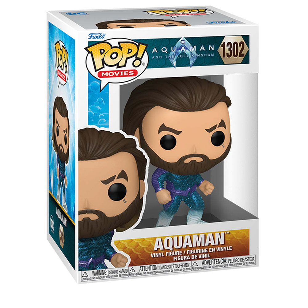Funko - Pop! Movies Aquaman & The Lost Kingdom Vinyl Figure - Aquaman - 3.75-Inch