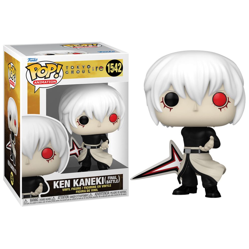 مجسم فينيل فانكو - Pop! Animation Tokyo Ghoul - كين كانيكي - المعركة النهائية - 3.95 بوصة