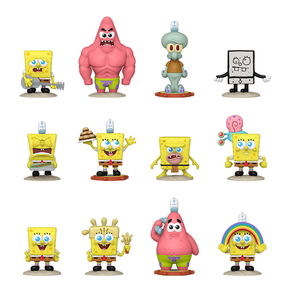 Funko - Mystery Mini! SpongeBob SquarePants Vinyl Figure - Style May Vary - 1 Pc - 1.97-Inch