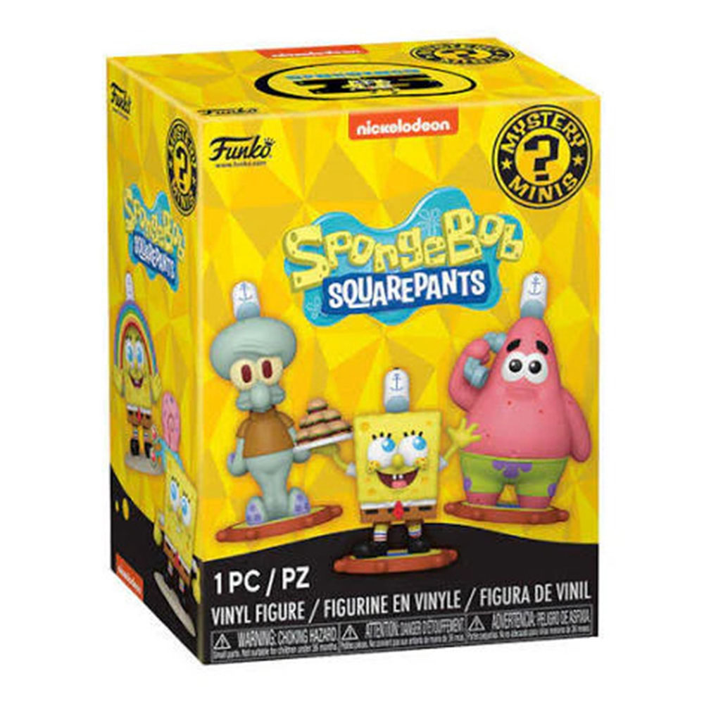 Funko - Mystery Mini! SpongeBob SquarePants Vinyl Figure - Style May Vary - 1 Pc - 1.97-Inch