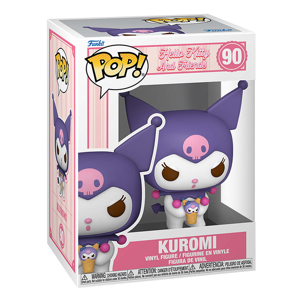 Funko - Pop! Hello Kity & Friends Vinyl Figure - Kuromi - 3.75-Inch