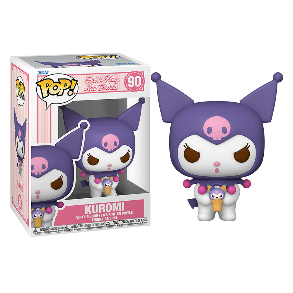 Funko - Pop! Hello Kity & Friends Vinyl Figure - Kuromi - 3.75-Inch