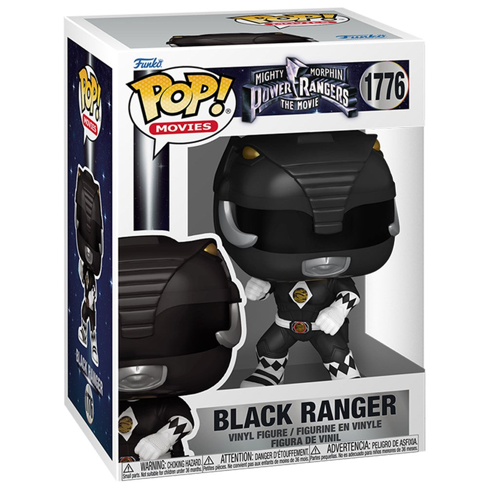 Funko - Pop! TV Mighty Morphin Power Ranger Vinyl Figure - Black Ranger - 3.75-Inch