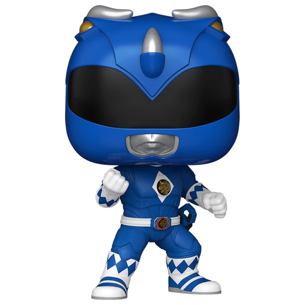 مجسم فينيل فانكو - Pop! TV Mighty Morphin Power Ranger - الحارس الأزرق - 3.75 بوصة