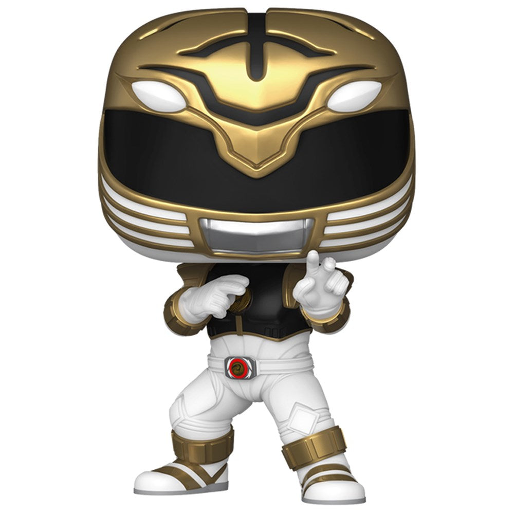 مجسم فينيل فانكو - Pop! Movies Mighty Morphin Power Rangers - الحارس الأبيض - 3.75 بوصة