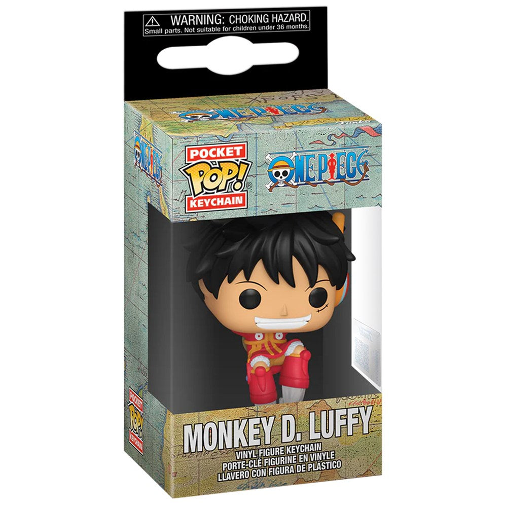 Funko - Pocket Pop! One Piece Vinyl Figure Keychain S12 - Monkey D. Luffy