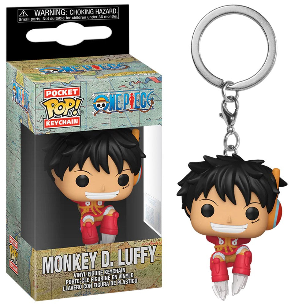 Funko - Pocket Pop! One Piece Vinyl Figure Keychain S12 - Monkey D. Luffy
