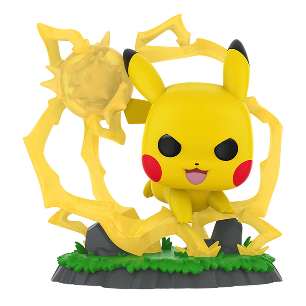 Funko - Pop! Games Pokemon Premium Vinyl Figure - Pikachu - 3.75-Inch