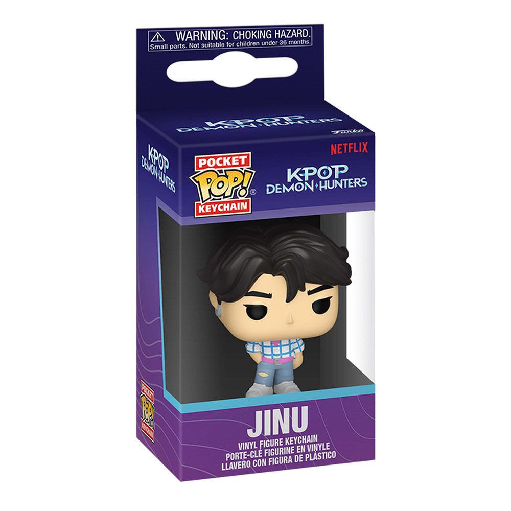 Funko - Pocket Pop! K-Pop Demon Hunters Vinyl Figure Keychain - Jinu