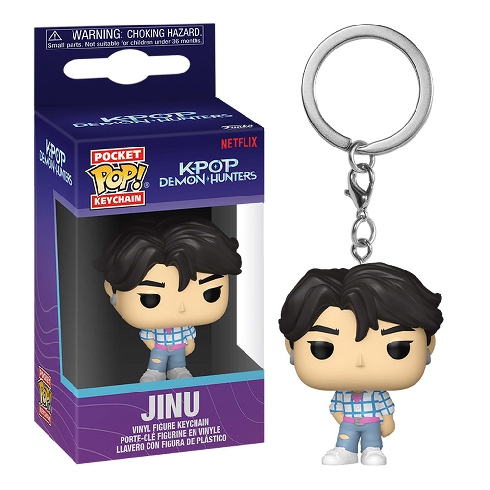 Funko - Pocket Pop! K-Pop Demon Hunters Vinyl Figure Keychain - Jinu