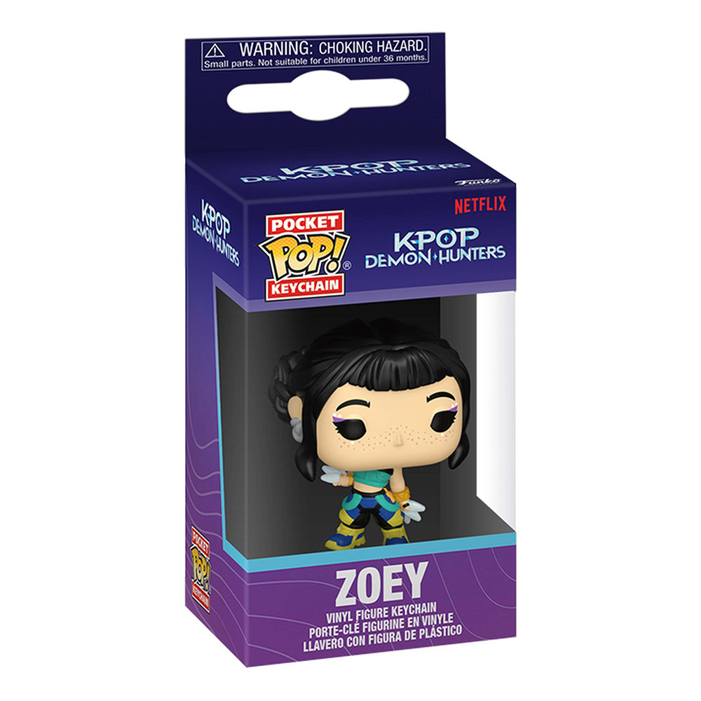 Funko - Pocket Pop! K-Pop Demon Hunters Vinyl Figure Keychain - Zoey