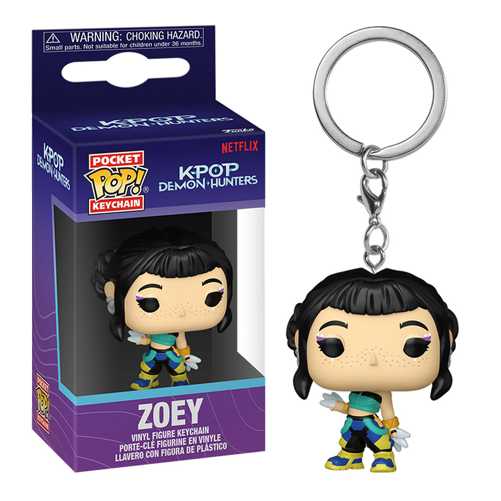 Funko - Pocket Pop! K-Pop Demon Hunters Vinyl Figure Keychain - Zoey