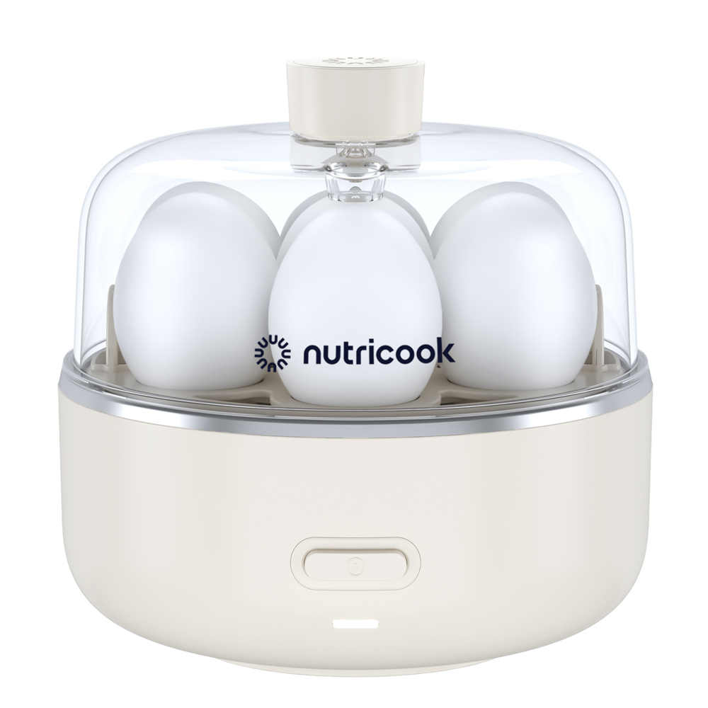 Nutricook Eggi 7 Egg Capacity Electric Egg Cooker - Beige
