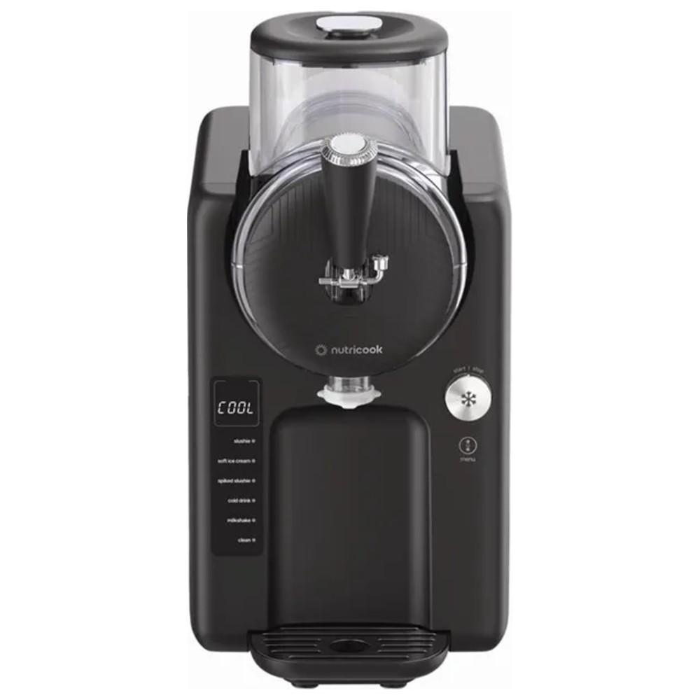 Nutricook Ice Cream Maker 1.8L, No Pre-Freezing, 150W - Black