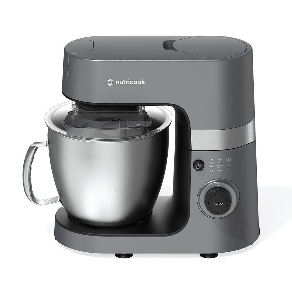 Nutricook - 1300W Stand Mixer - Grey -  6.3 L