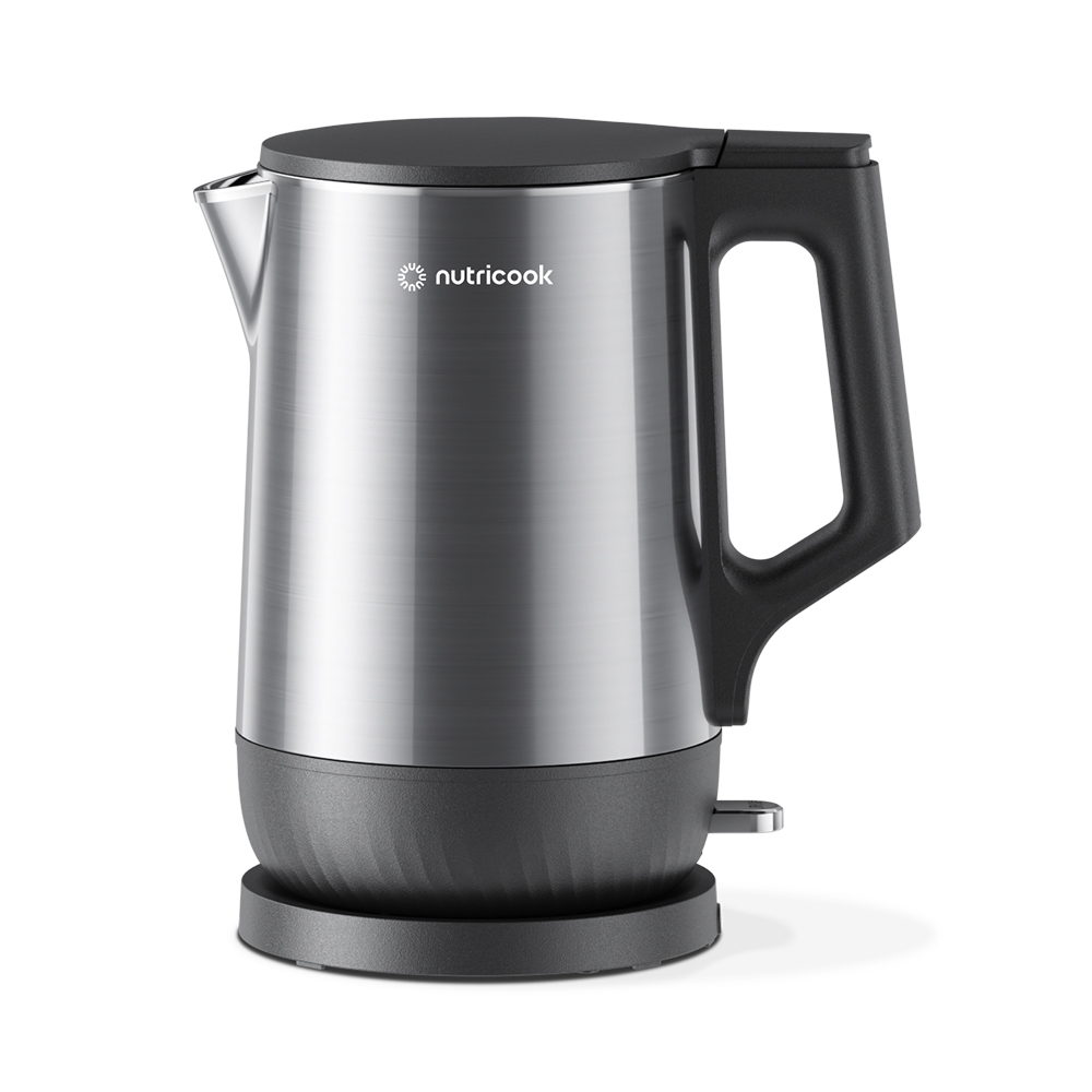 Nutricook Everyday U-Shape Electric Kettle - Grey - 1.7 L