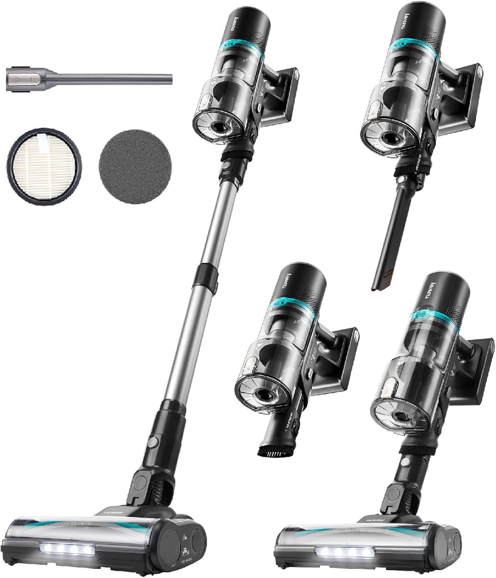 Nutricook - Nuwey Cordless Vacuum Cleaner - Black