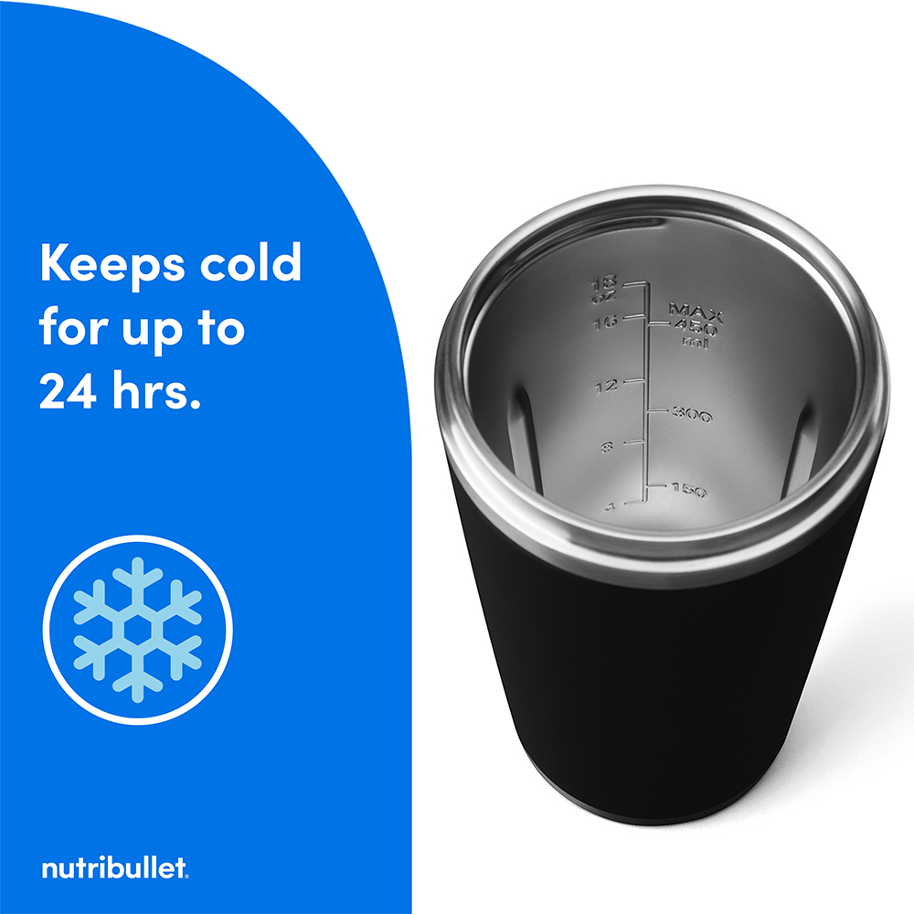 NutriBullet Flip Portable Blender - Black