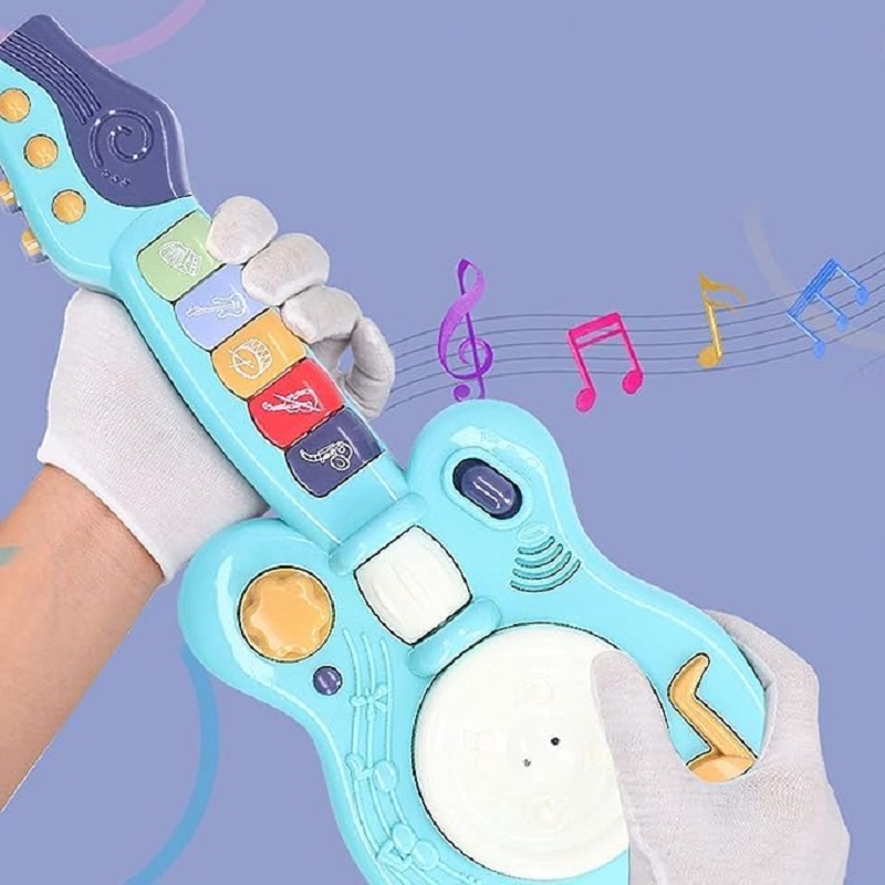 UKR - Electronic Musical Handheld Guitar - Blue