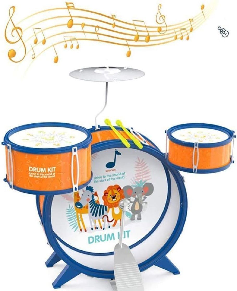 UKR - Kids Drum Kit - Orange