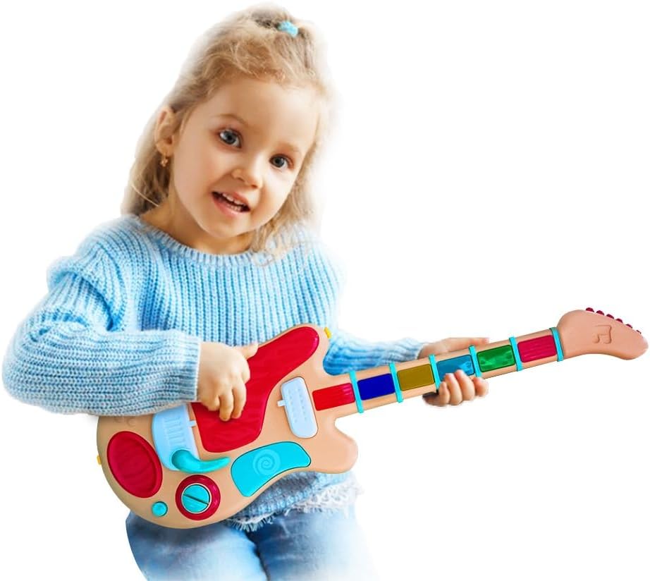 UKR - Rocker Electric Wireless Guitar - Pink