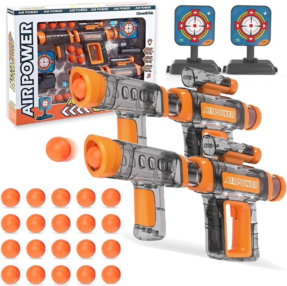 UKR - Double Handed Air Power Shooting Gun Playset
