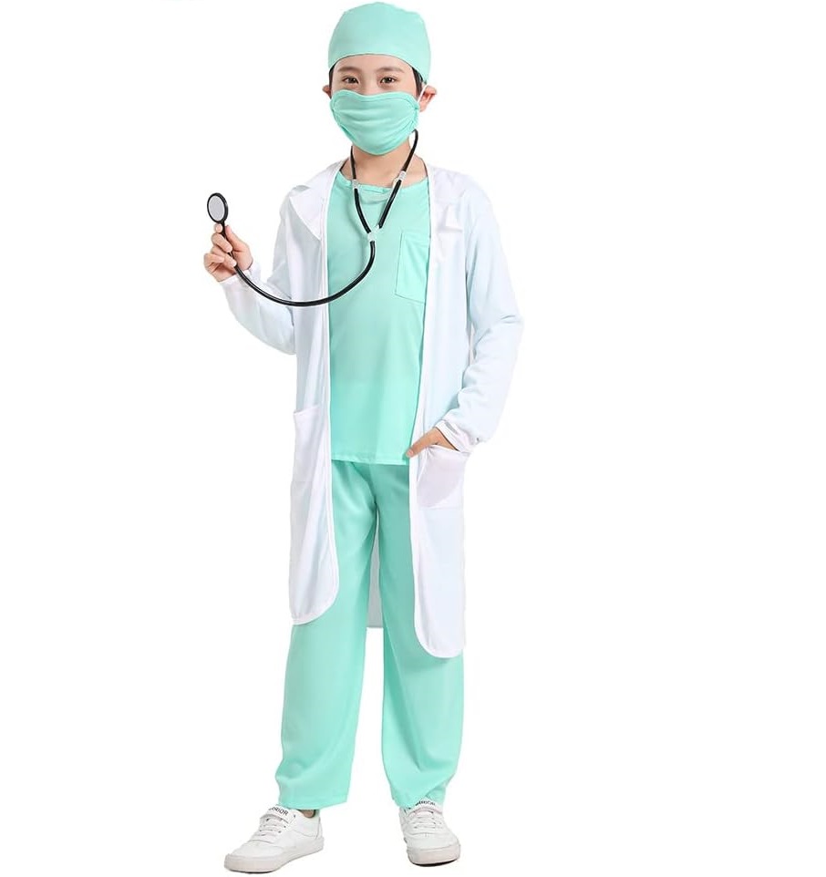 Ukr Kids Dr Lab Coat Dress Up Kit