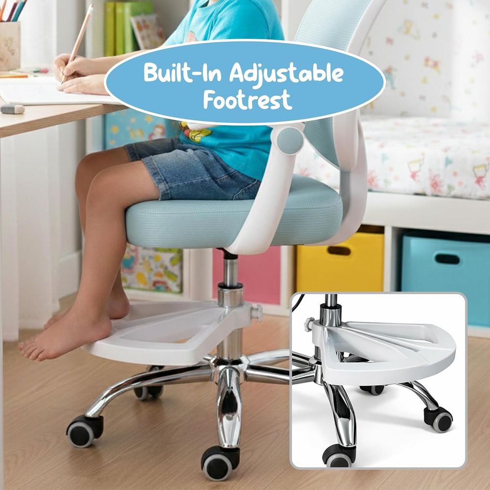 UKR Kids' Desk Chair With Armrests