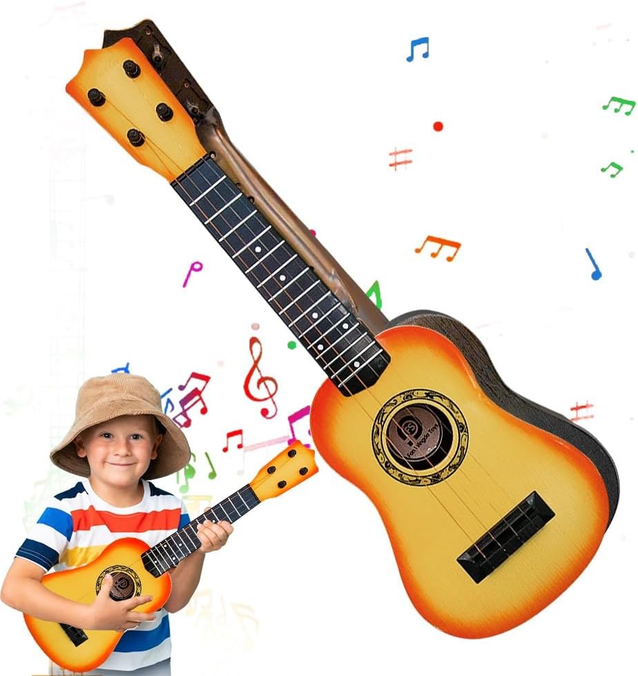 UKR - Kids 4 String Angle Wood Guitar - 23-Inch