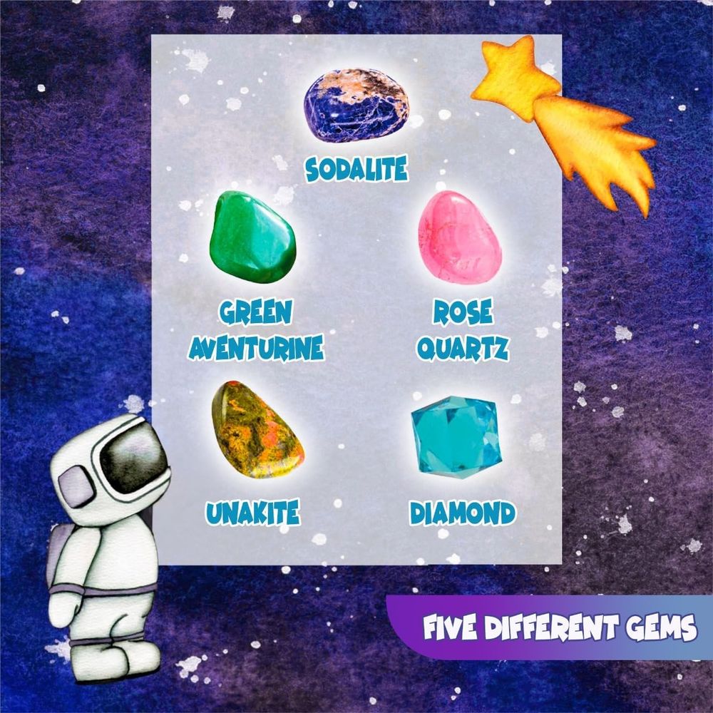 Ukr - Neptune Dig Kit Science Toy - 10 Pcs