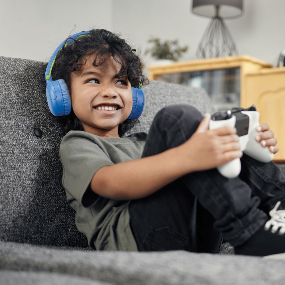 Blupebble - Kids Pulse Audio KD80 Wireless Headphones - Blue