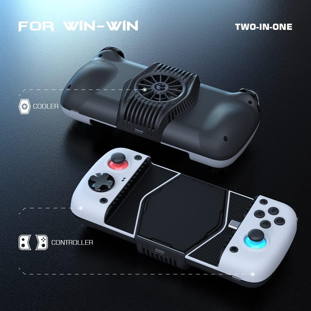 GameSir - X3 Type-C Android Controller With Cooling Fan - White
