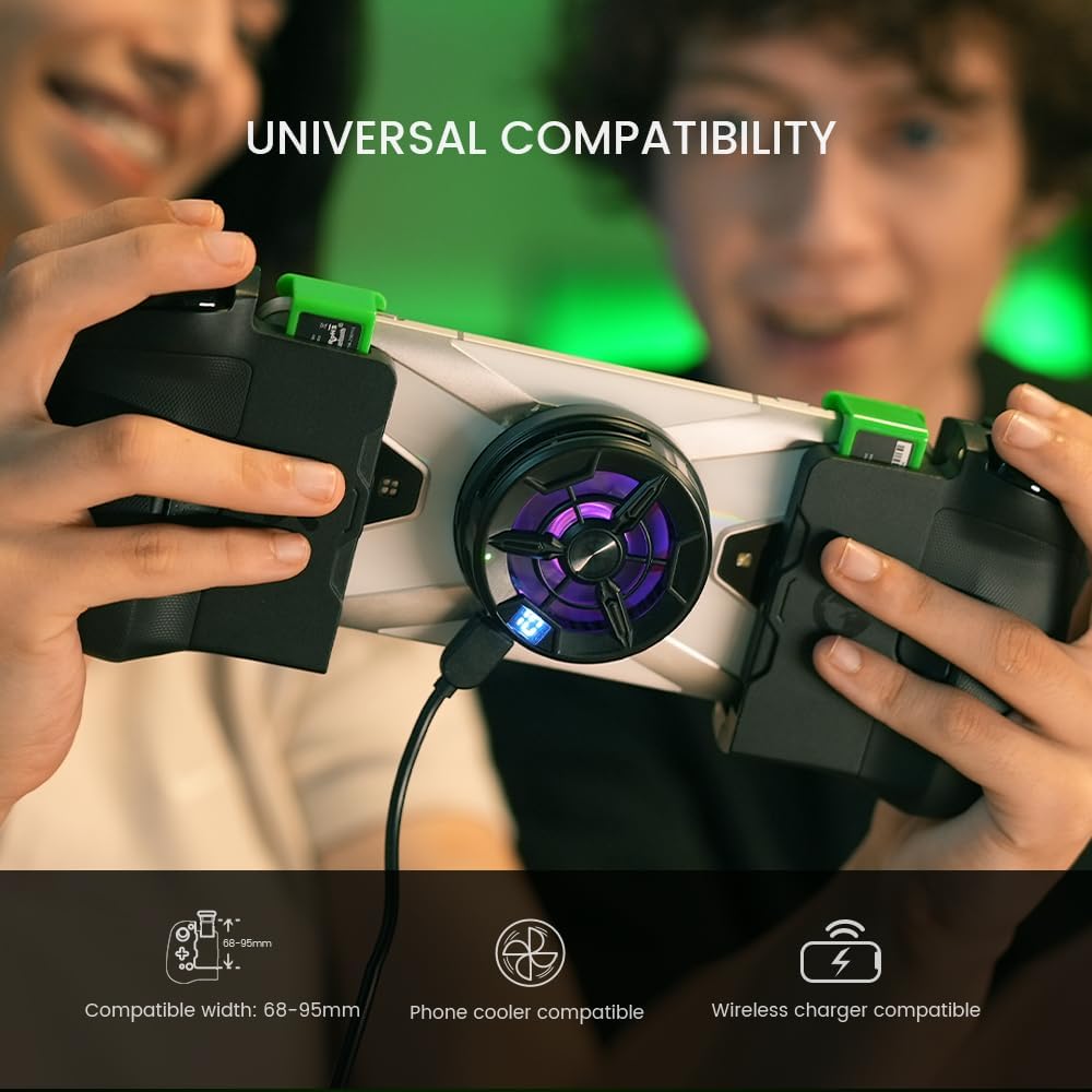 GameSir - X4 Aileron Bluetooth Mobile Gaming Controller For Android With Hall Joysticks - Black