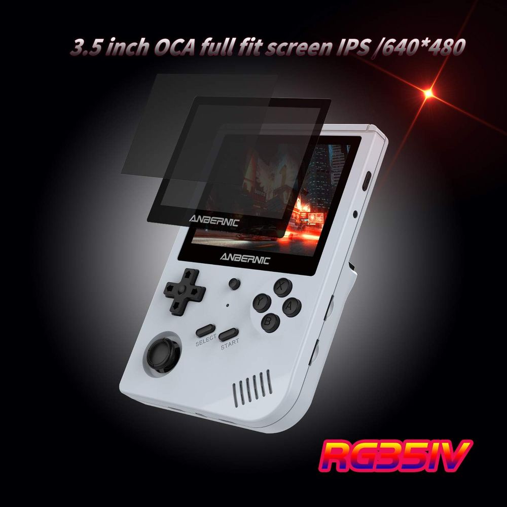 Anbernic - RG351V Handheld Game Console - 64GB - Grey