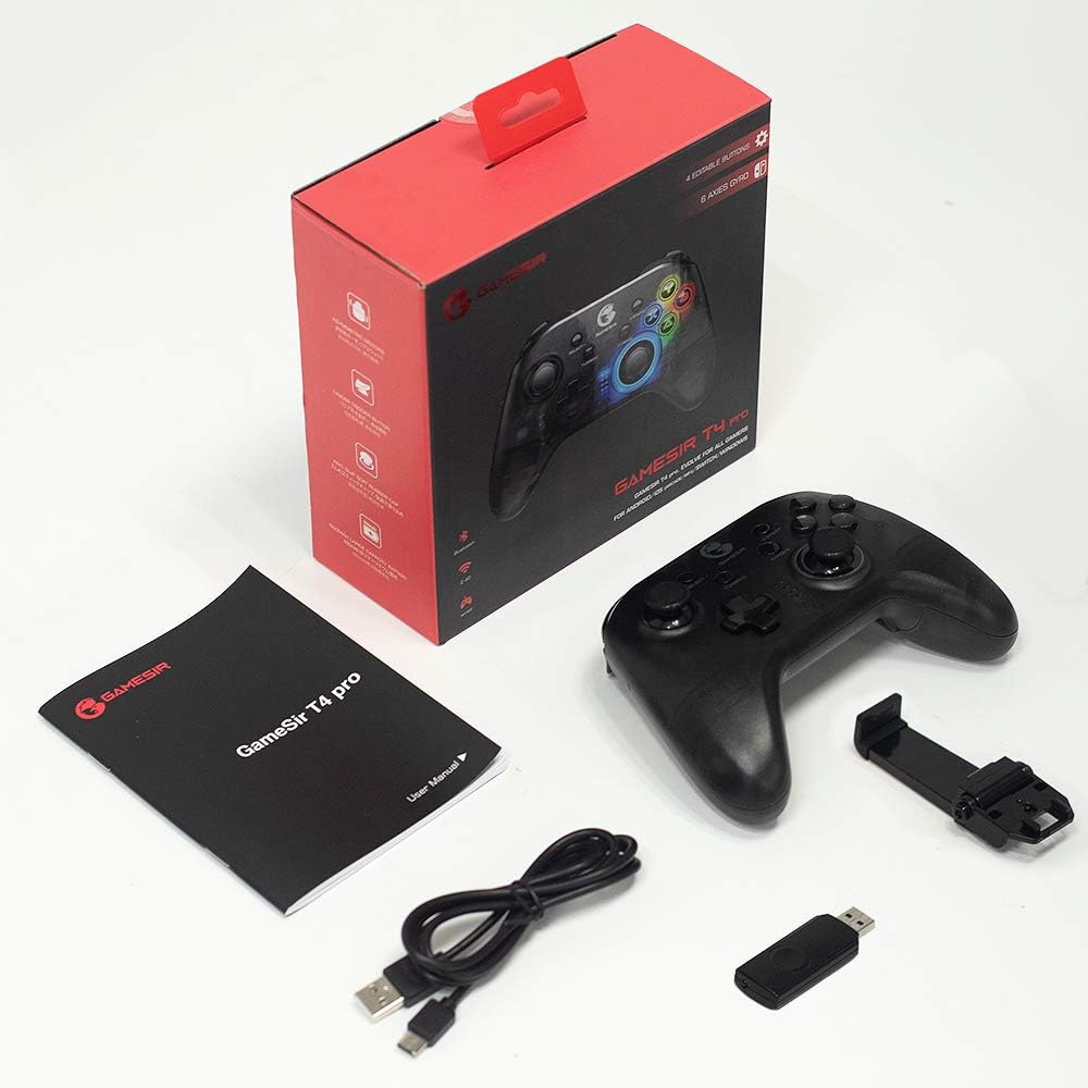 GameSir - T4 Pro Wireless Game Controller - Black